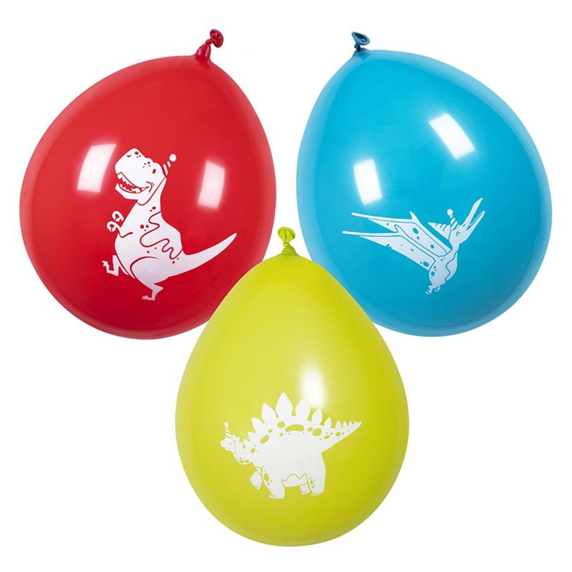 Boland ballonnen dino party set a 6 stuks ø25cm