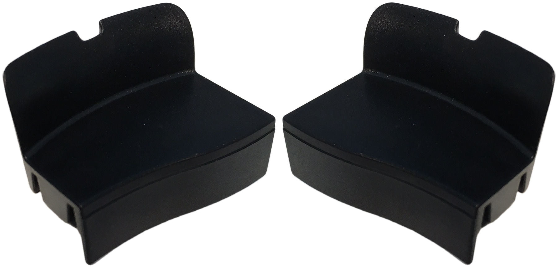 Axa Afdekkapjes voor Defender zwart (set)