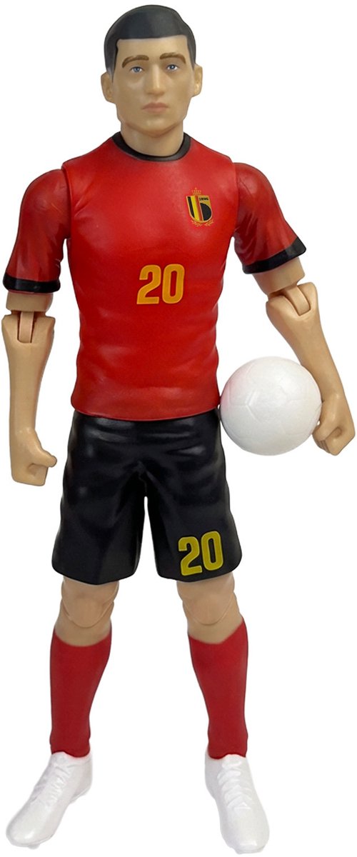 Megableu actiefiguur rode duivels - hans vanaken - voetbalpop met bewegende ledematen - officiële merchandise