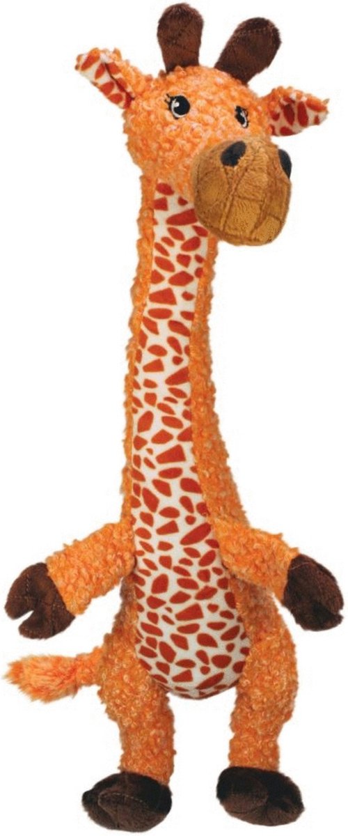 Kong shakers luvs giraffe - hondenspeelgoed - oranje large l
