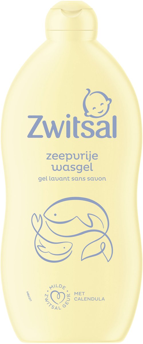 Zwitsal - zeepvrije wasgel - baby - 700 ml