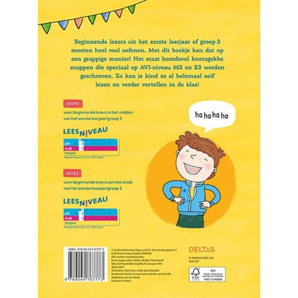 Deltas ik lees een mop! allereerste moppenboek voor beginnende lezers (avi: m3-e3 avi 1-2