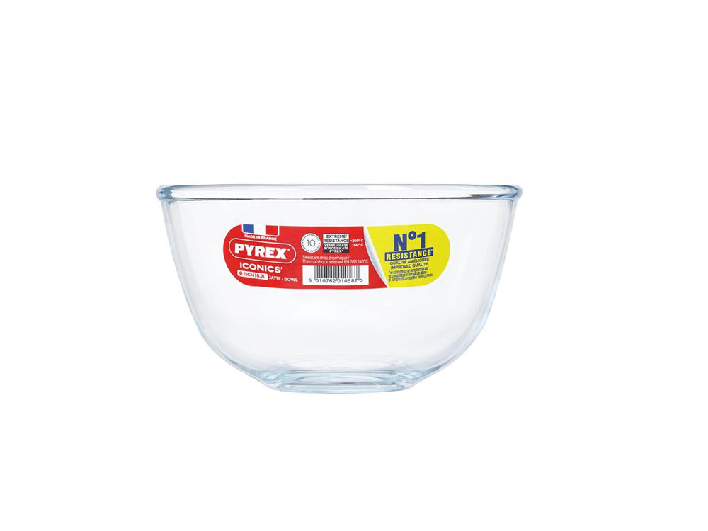 Pyrex mengkom glas 14 cm - 0,5 l