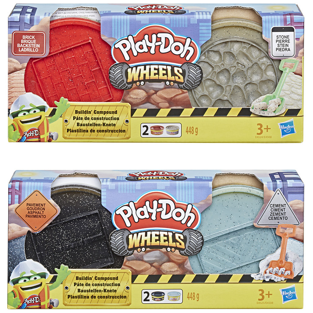 Play-doh-inbouw #039; compound met 448 g klei en schep