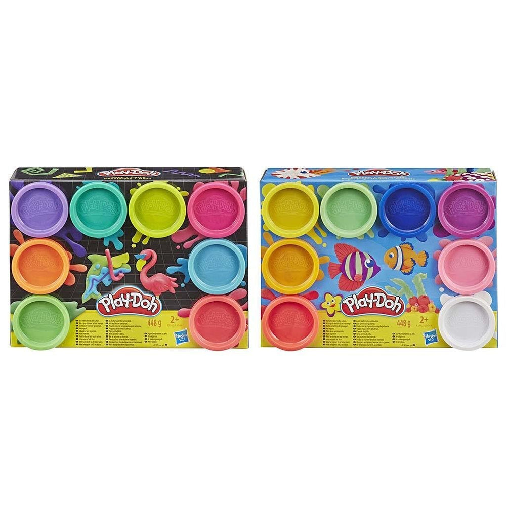 Play-doh regenboogkleuren 8 potjes klei