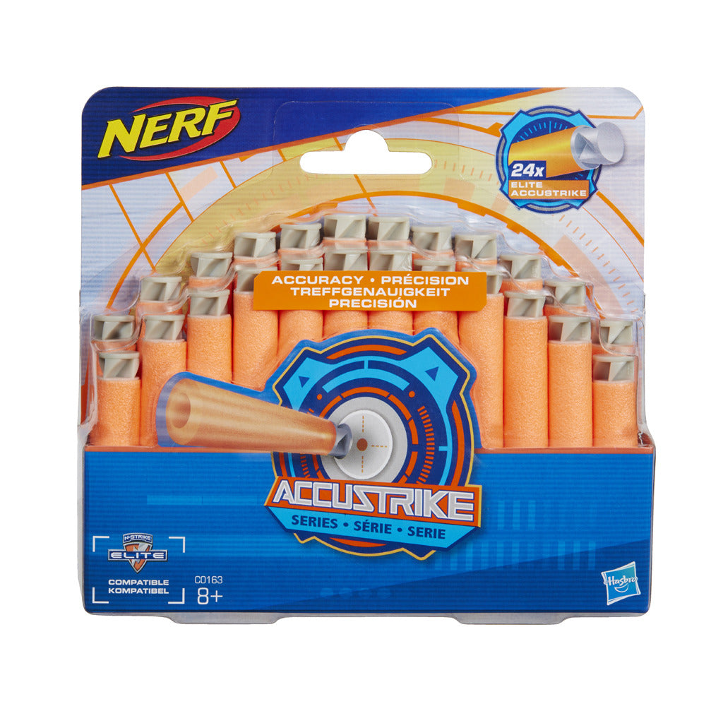 Nerf accustrike n-strike elite darts 24 stuks