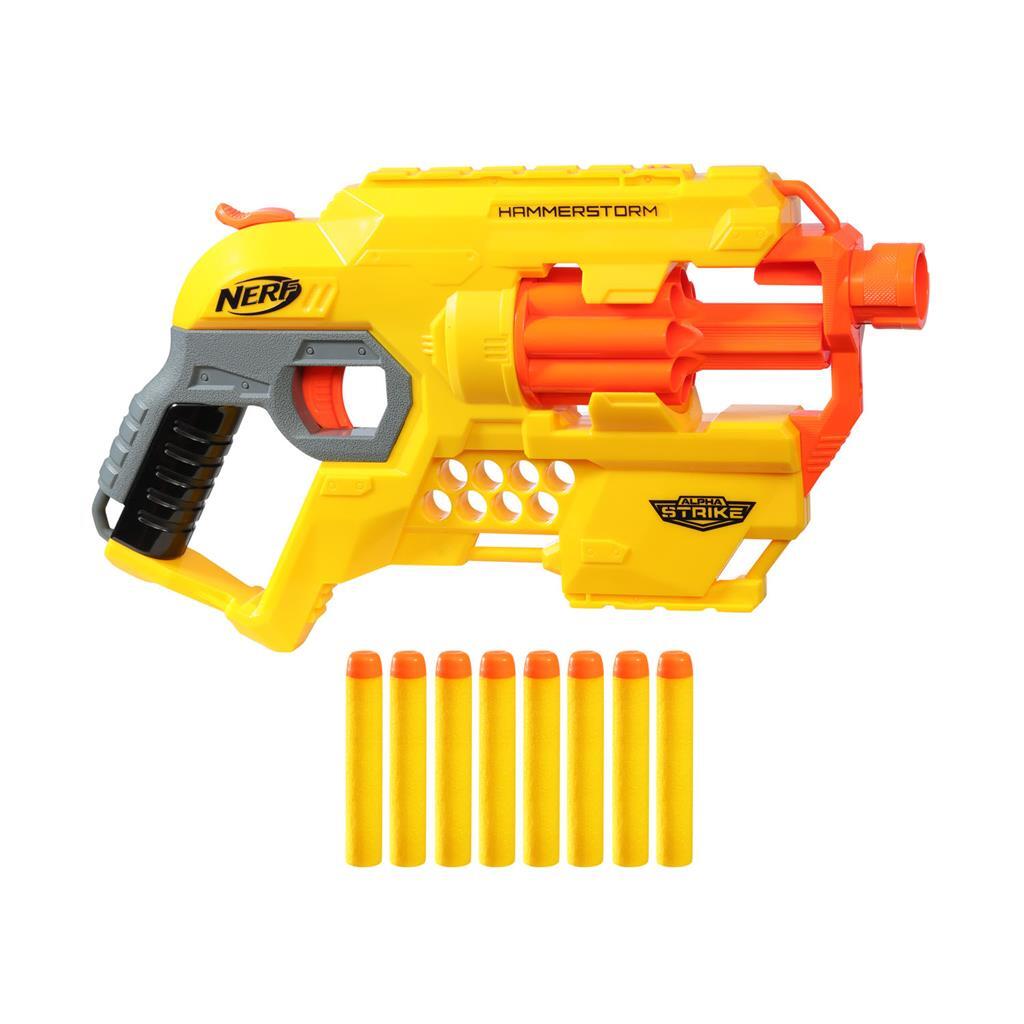 Nerf Alpha Strike Hammerstorm Blaster + 8 pijltjes