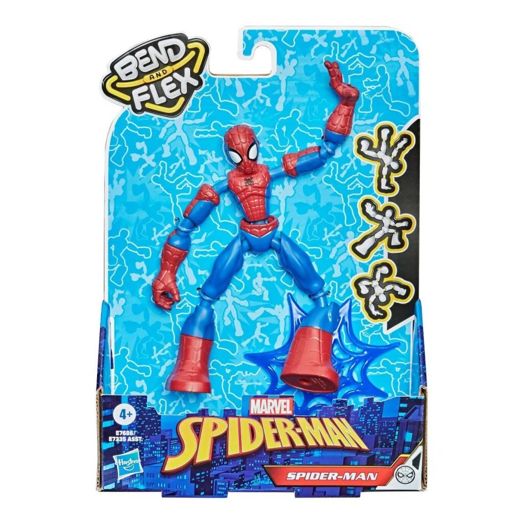Spiderman bend en flex actiefiguur