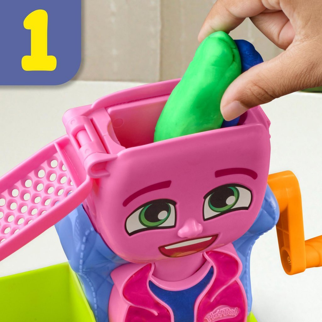 Play-doh haarstyling salon