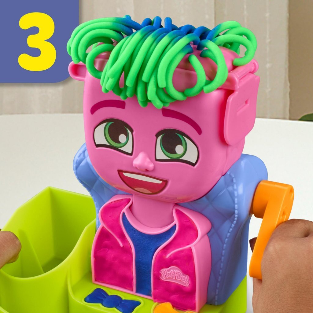 Play-doh haarstyling salon
