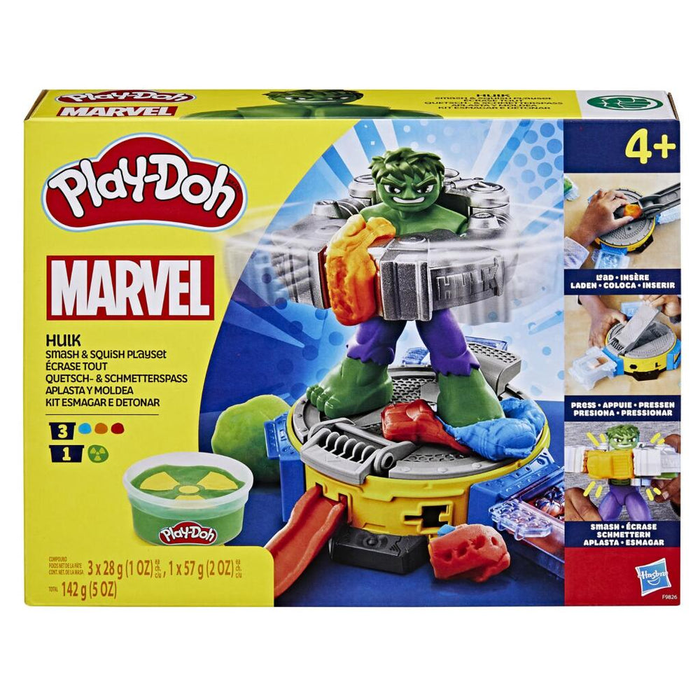Play-doh hulk smash en squish