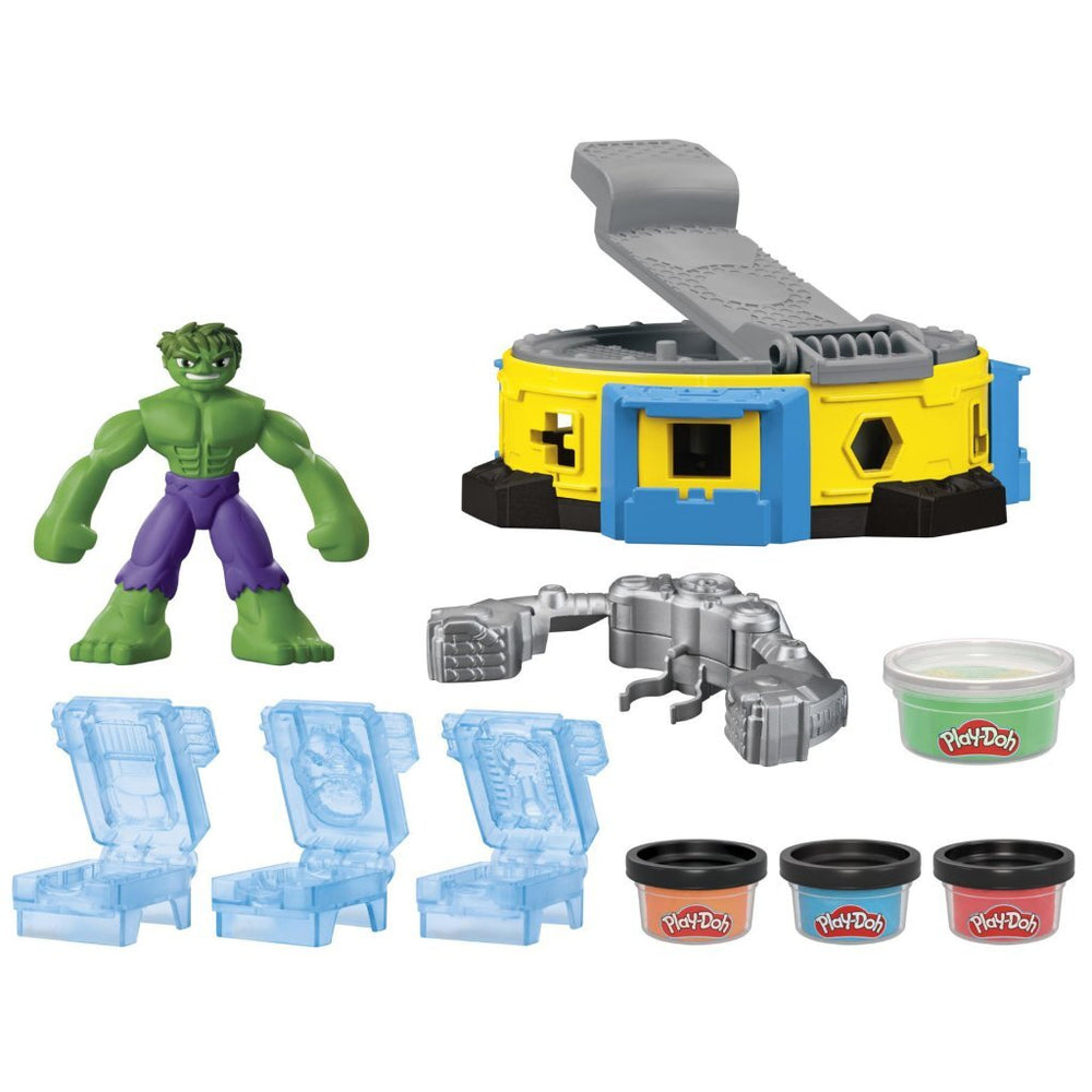 Play-doh hulk smash en squish