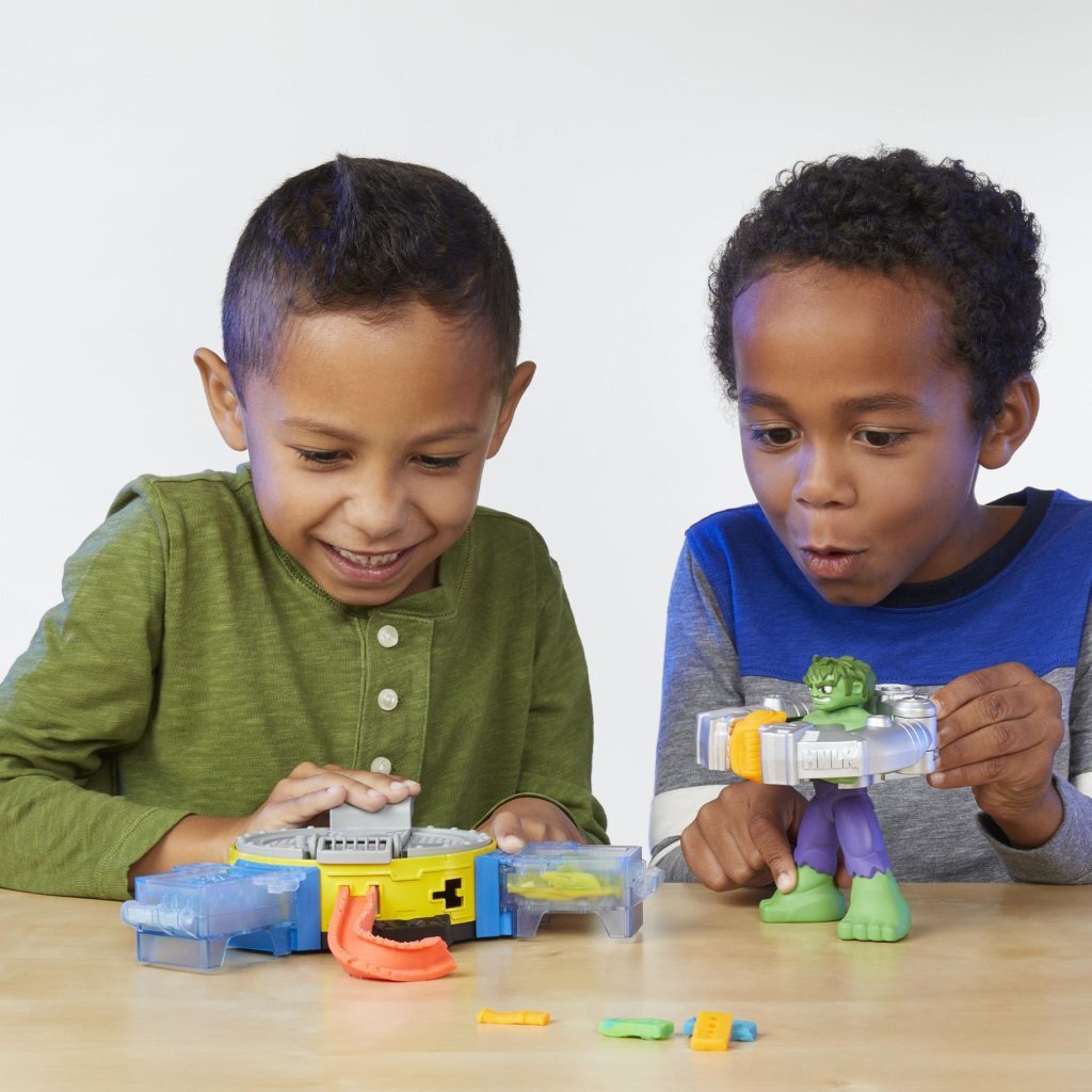 Play-doh hulk smash en squish