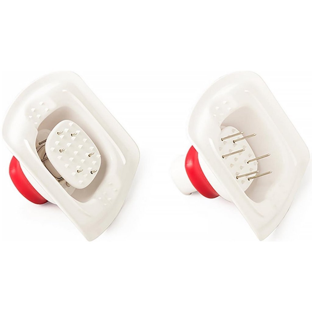 Basic Zyliss Mandoline Inklapbare Fruitsnijder Wit Rood