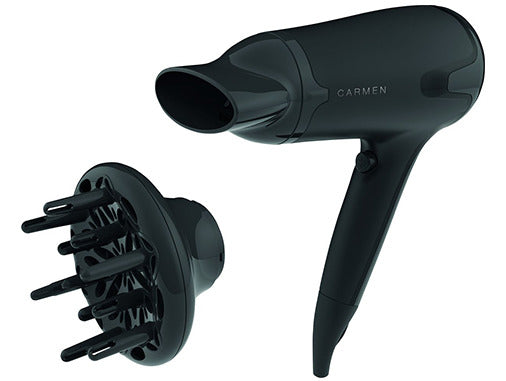Carmen hd1695 föhn high performance volume 1700w zwart