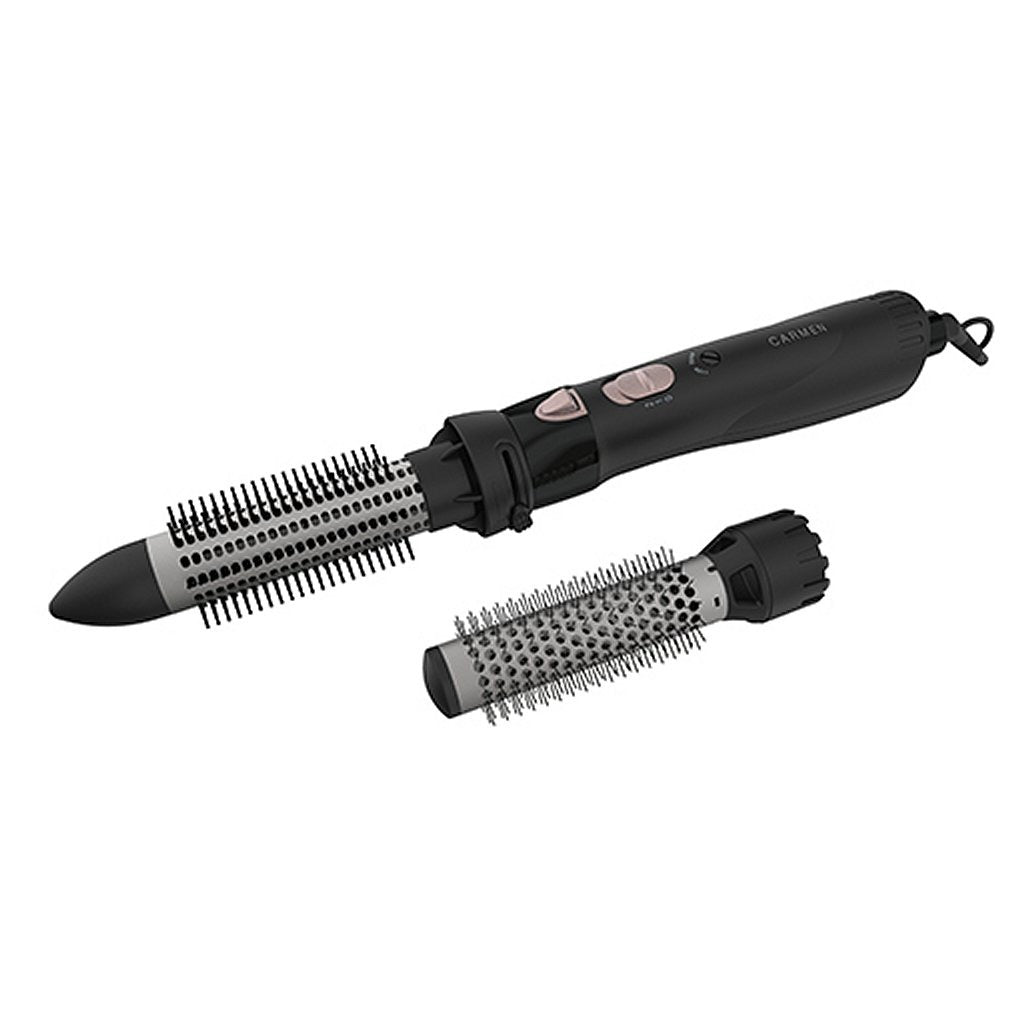Carmen dc5250 naturel stylingset met 2 opzetstukken 550w zwart