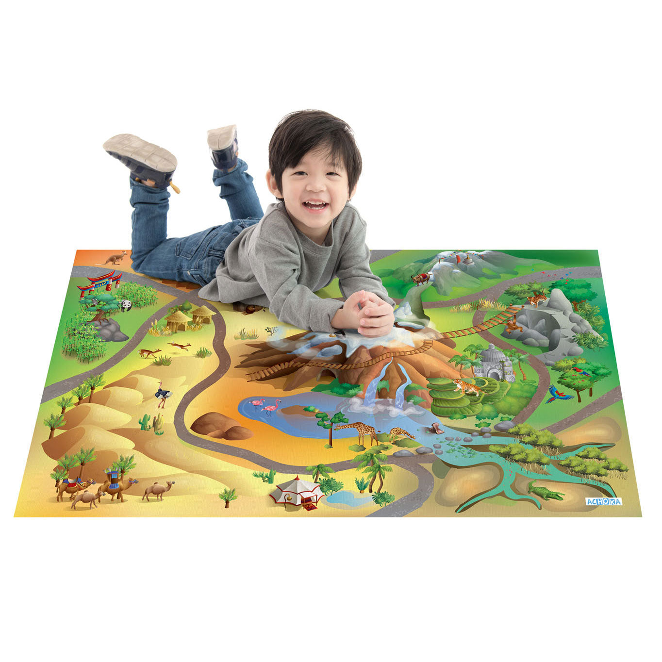 Speelkleed Wildernis, 100x150cm