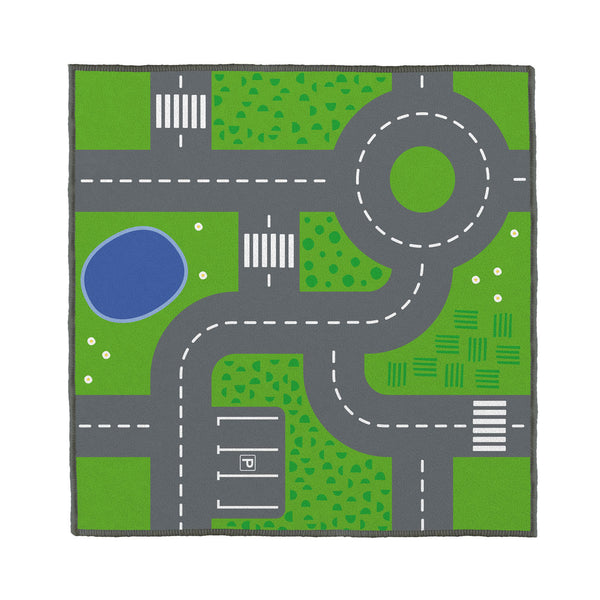 Achoka Speelkleed Verkeerswegen, 100x100cm