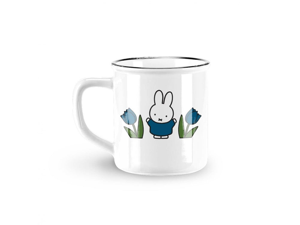 Nijntje mok tulpen ã˜8xh7,5cm blauw keramiek