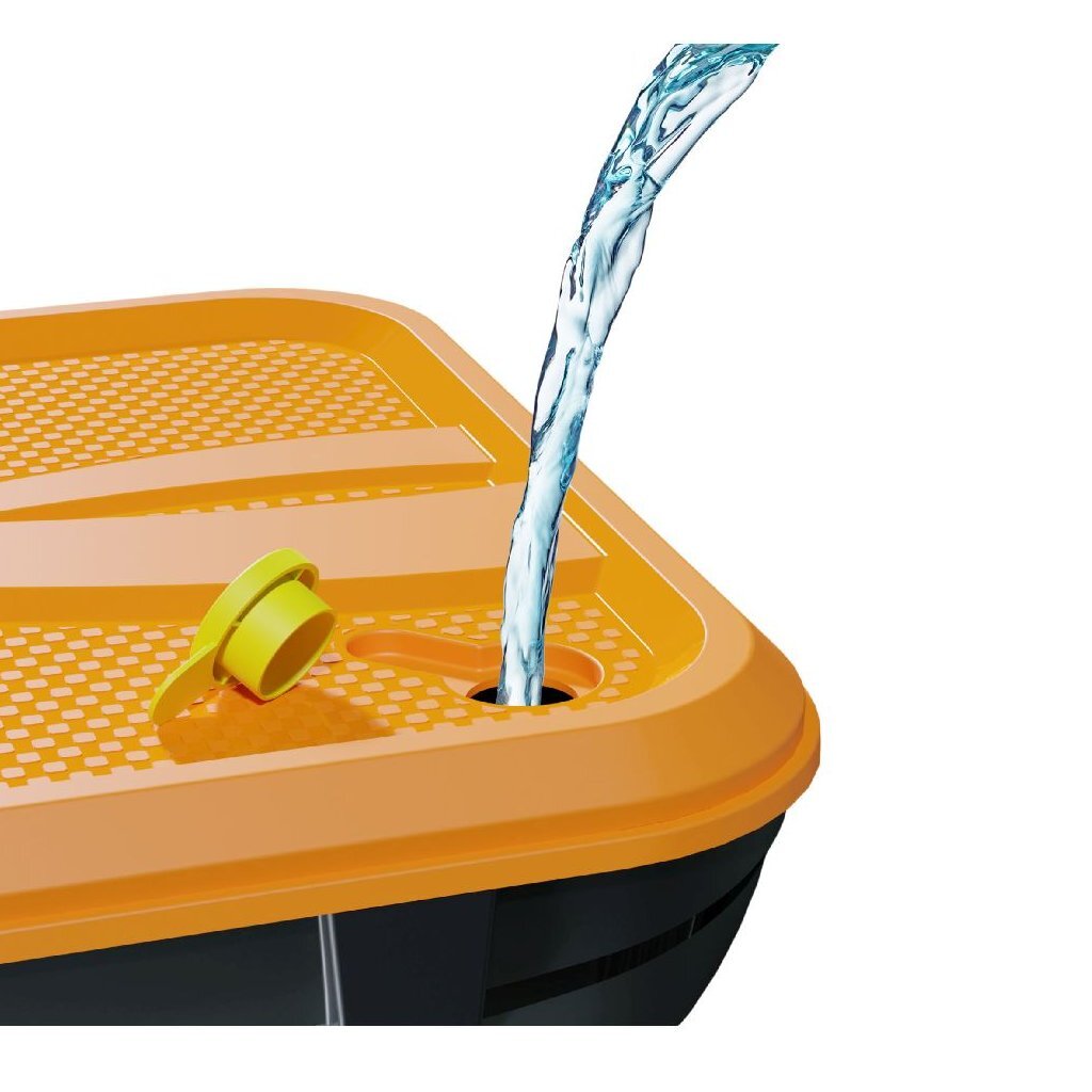 Mookie swingball-toernooi op een nieuwe basis