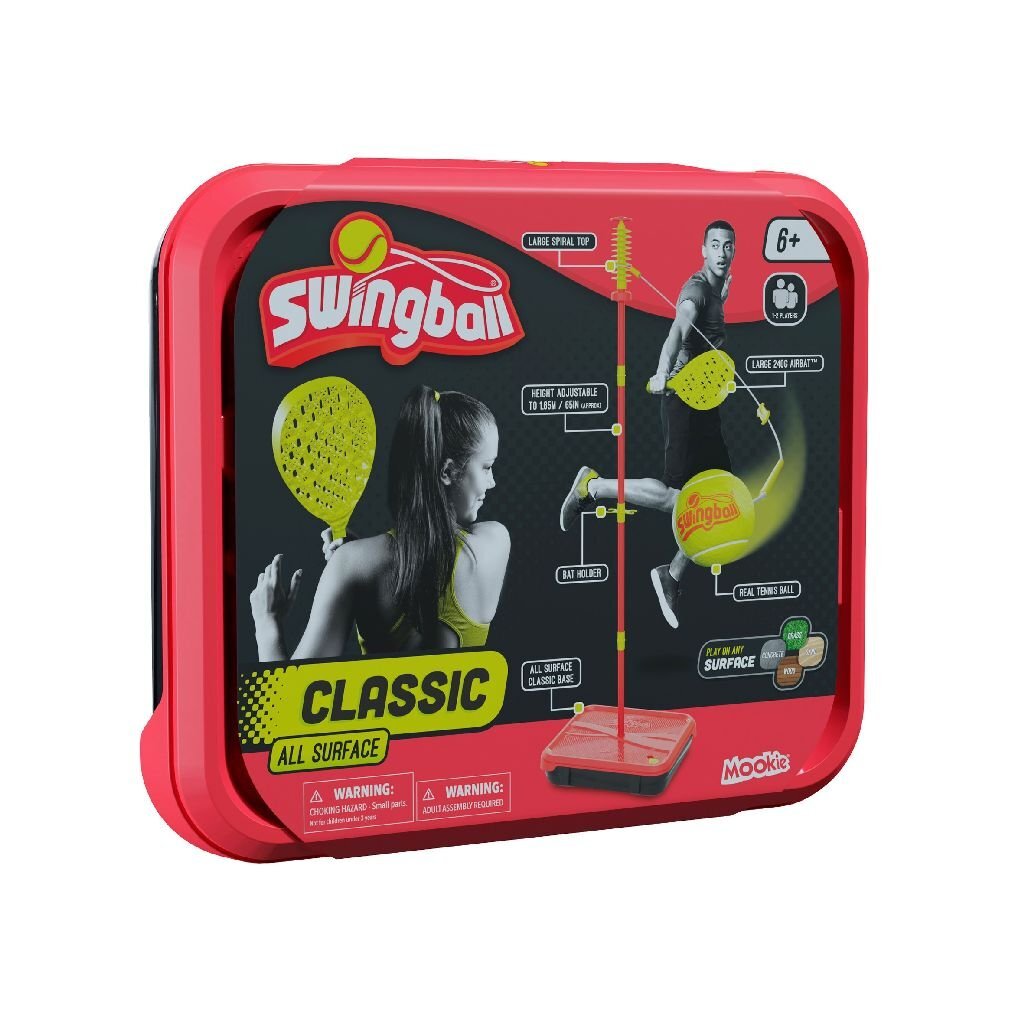 Abi mookie swingball tennisspeelset rood