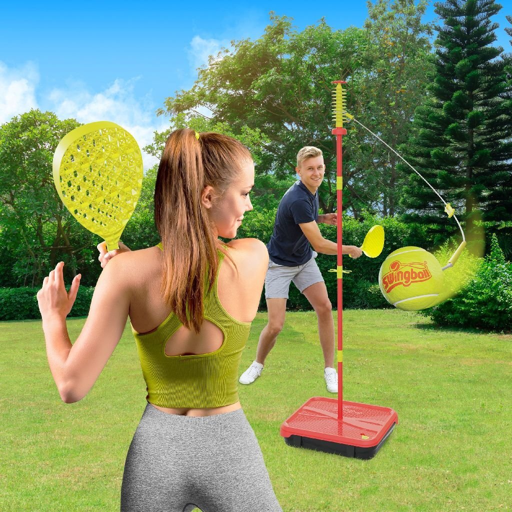 Abi mookie swingball tennisspeelset rood