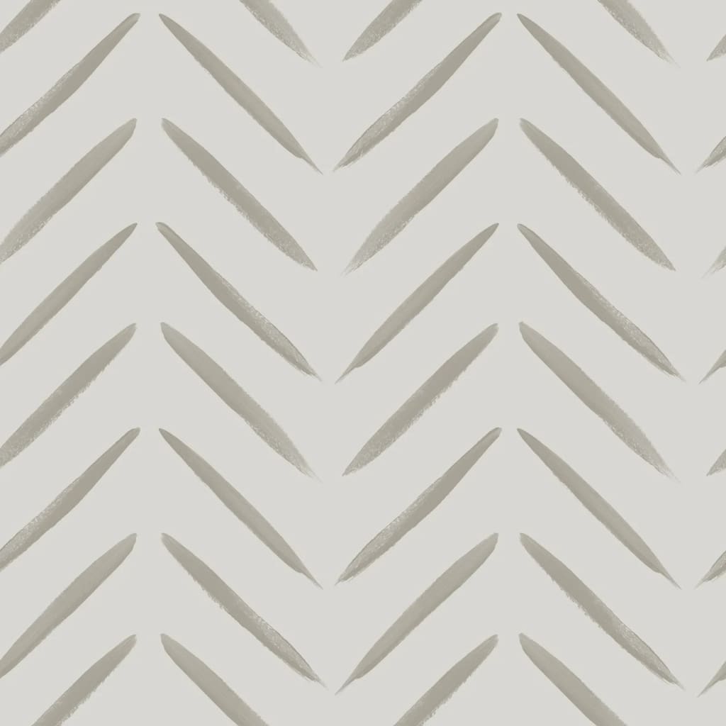 NEDERLANDSE WANDBEKLEDING NEDERLANDSE WANDBEKLEDING Behang Chevron taupe