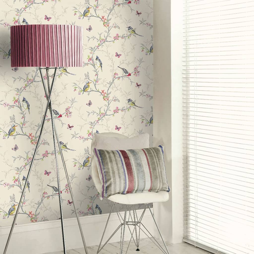 Dutch Wallcoverings behang phoebe beige