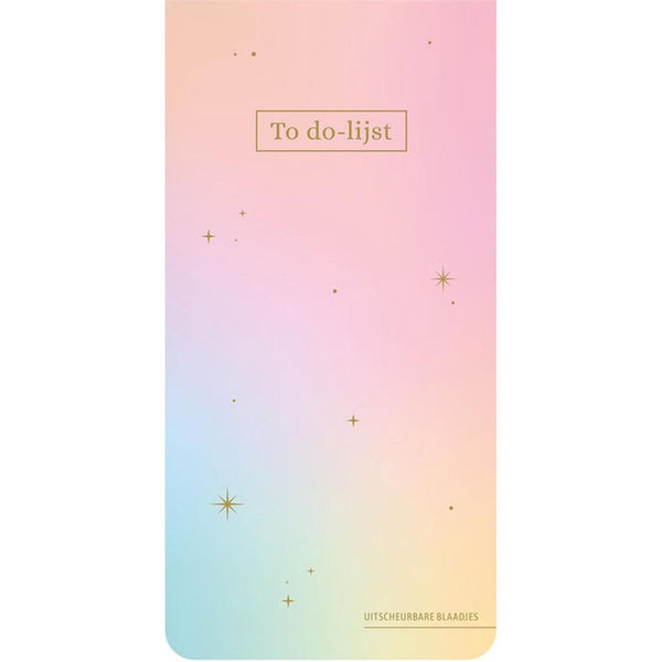 Deltas to do-lijst - pastel galaxy