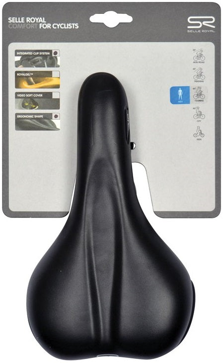 Fietszadel Selle Royal Rio Plus City Heren - zwart