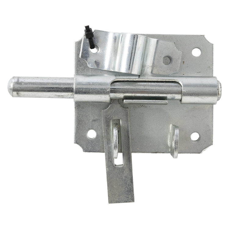 Mack 1069112 - hangslotgrendel blauw verzinkt80 mm | 5 stuks