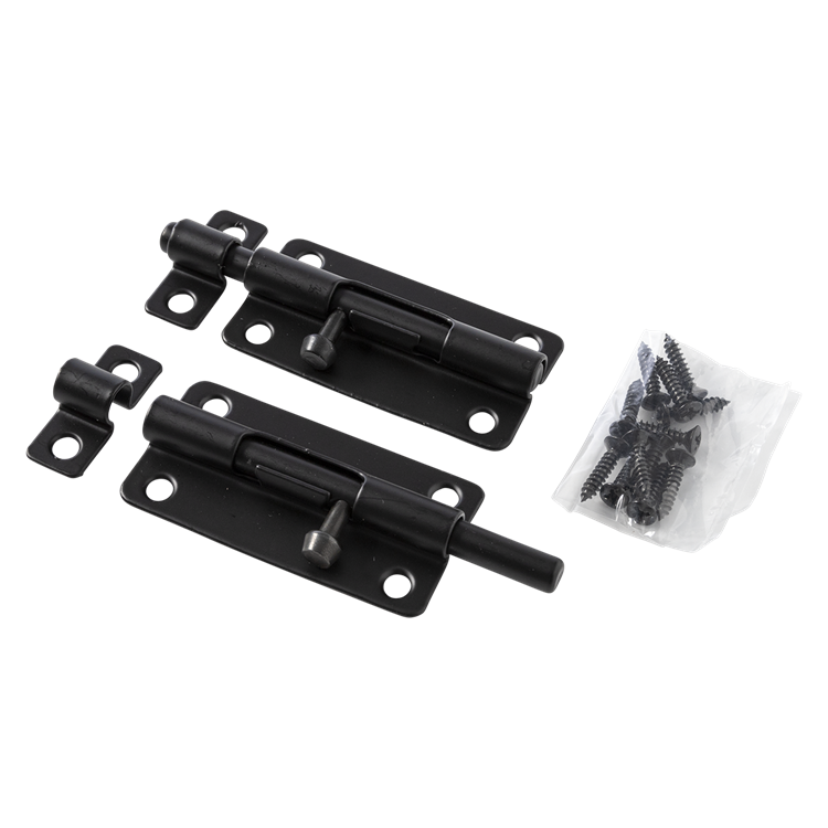Mack 1071197 - 2 grendels zwart a 76 mm b 25 mm | 6 stuks