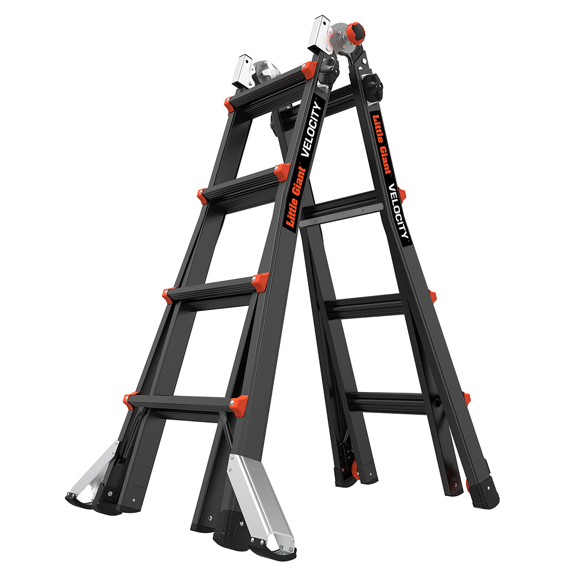 Ty altrex black pro veloci | 4x4 sporten | telescopische vouwladder - 503944