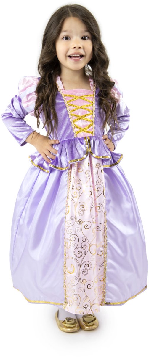 Little adventures - rapunzel jurk - maat 98 110 104 110