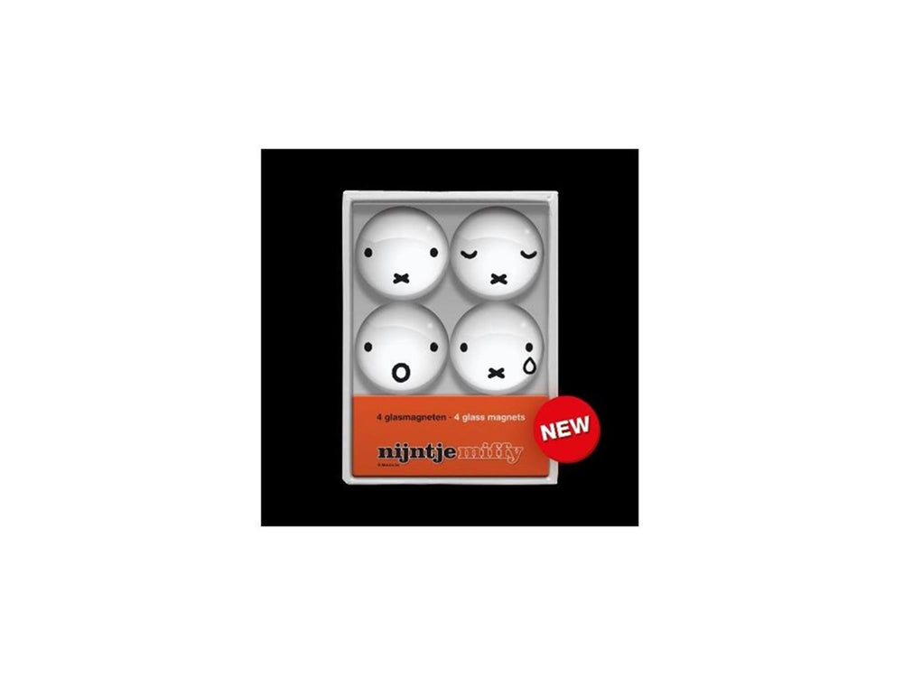 Nijntje snoet glasmagneten ã˜4cm doosje a 4st