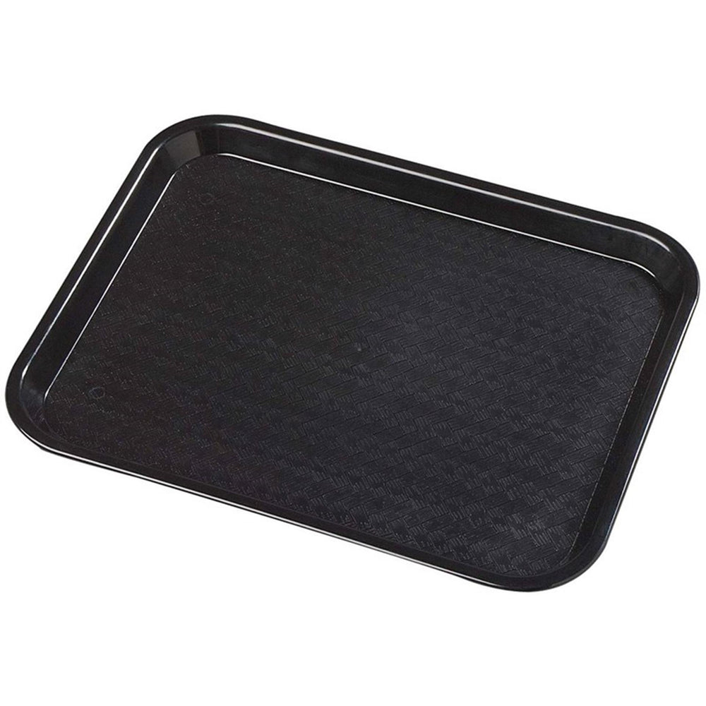 Olympia dienblad 30x40cm polypropleen stapelbaar zwart