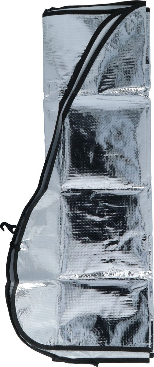 Carpoint anti-ijsdeken voorruit – 70x180 cm – zomer winter – reflecterend – met haken – voorruitbescherming – universeel