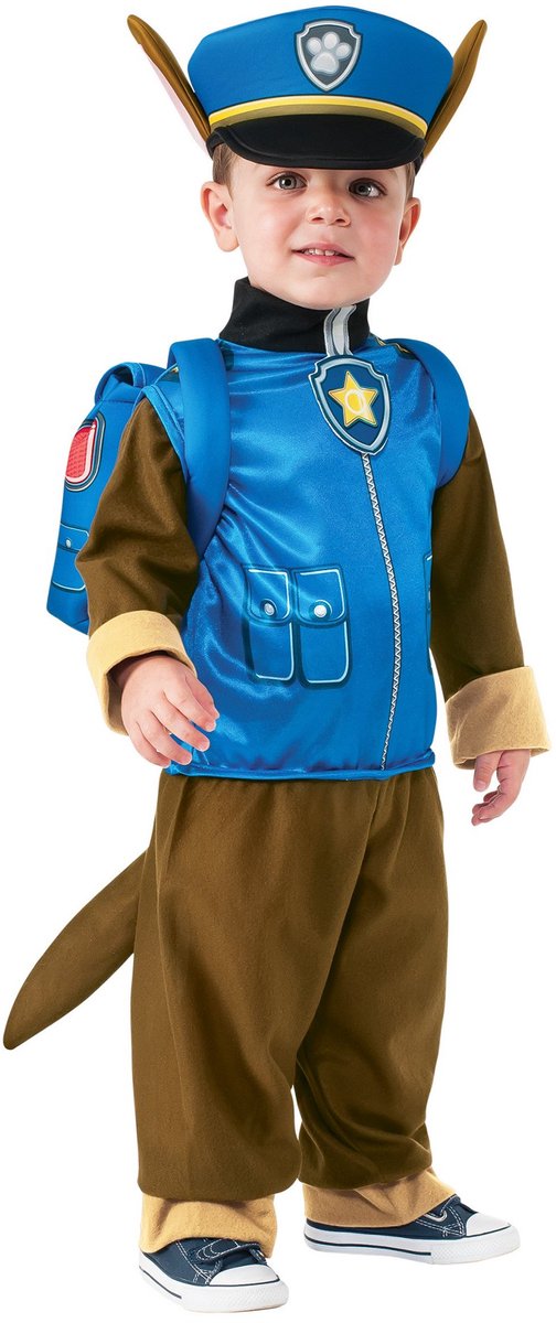 Rubies paw patrol luxe verkleedpakje chase 3-4 jaar