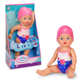 Baby born my first zwemmende lizzie - 30cm