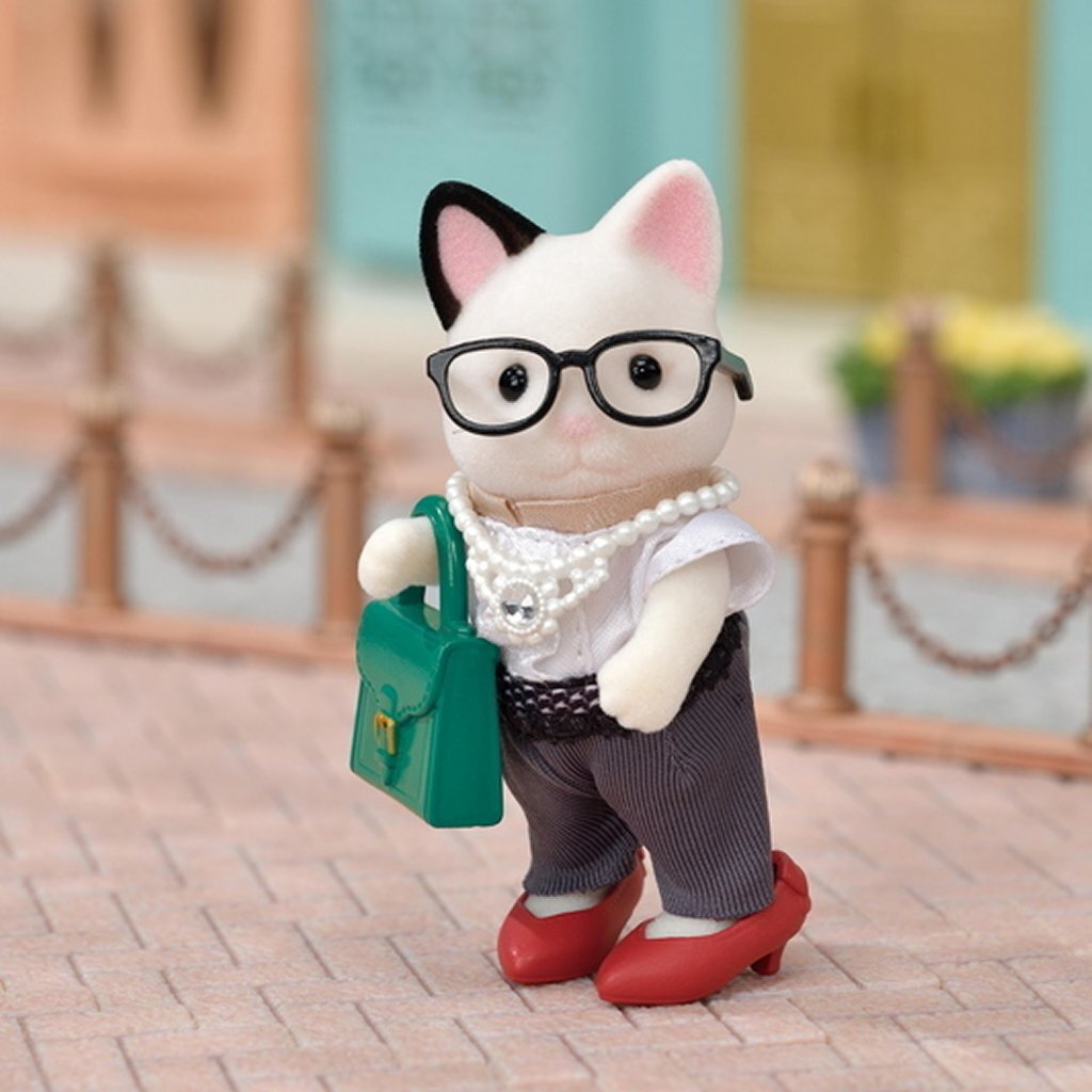 Epoch Sylvanian Families 5462 modespeelset- Tuxedo Kat