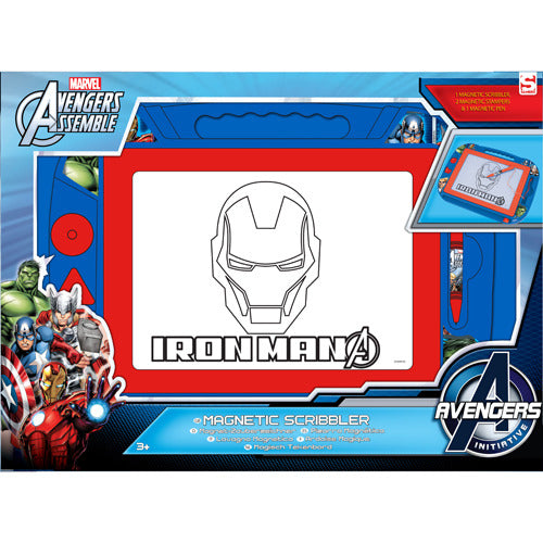 Avengers magnetisch tekenbord + stempels
