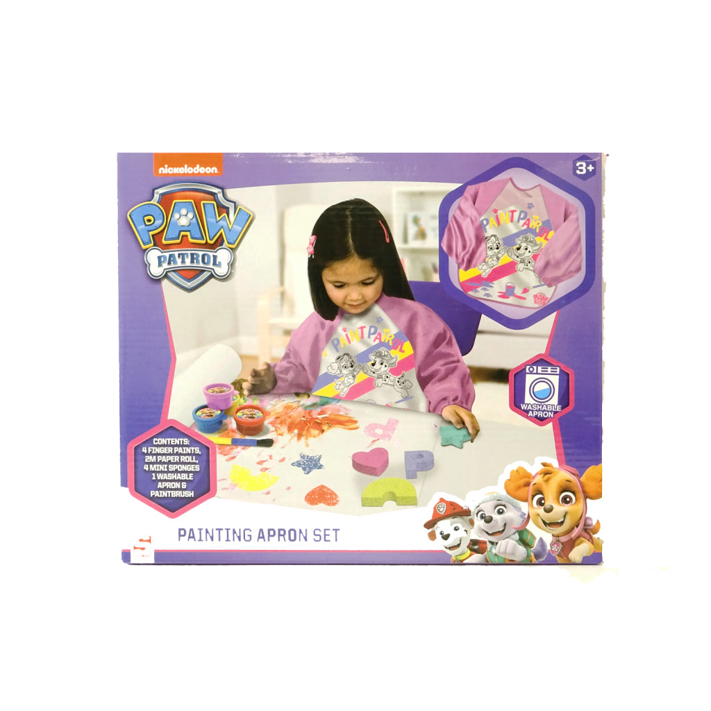 Paw Patrol vingerverfset met kort roze