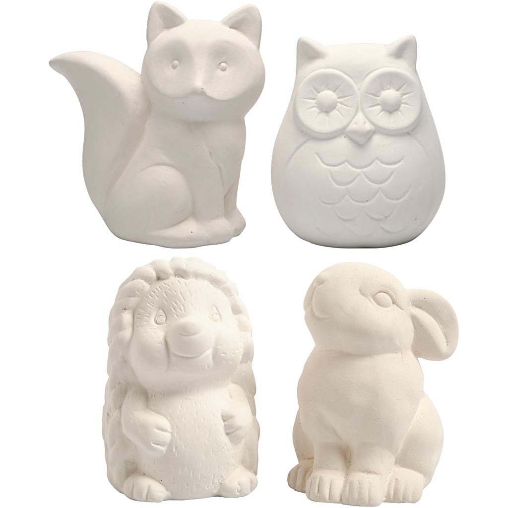 Https: www.cchobby.nl spaarpot-uil-vos-egel-haas-h-9-10-cm-wit-4-stuk-1-doos