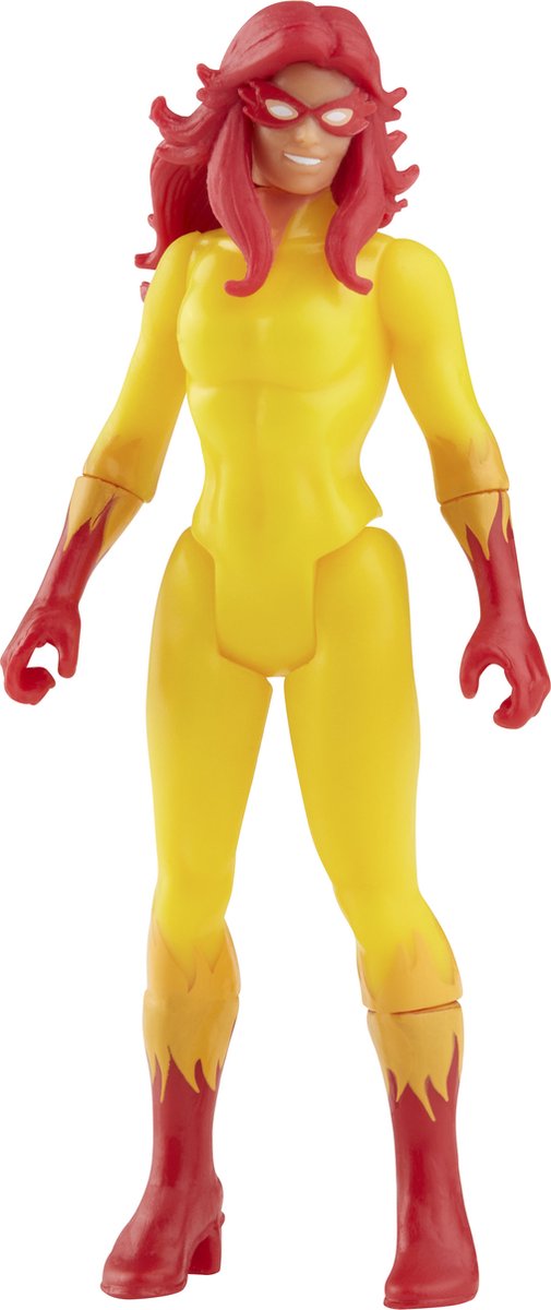 Marvel legends retro collection: firestar - speelfiguur