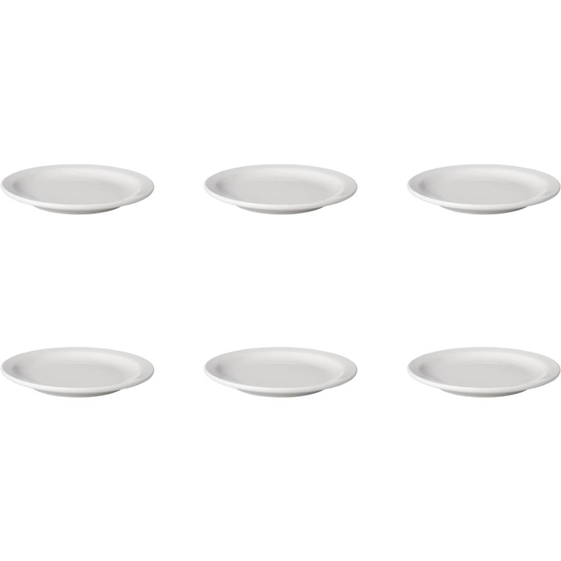 Mammoet budgetline bord plat 16cm gebak 6 stuks