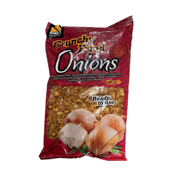 King's harvest fier gebakken uitjes (500gr)
