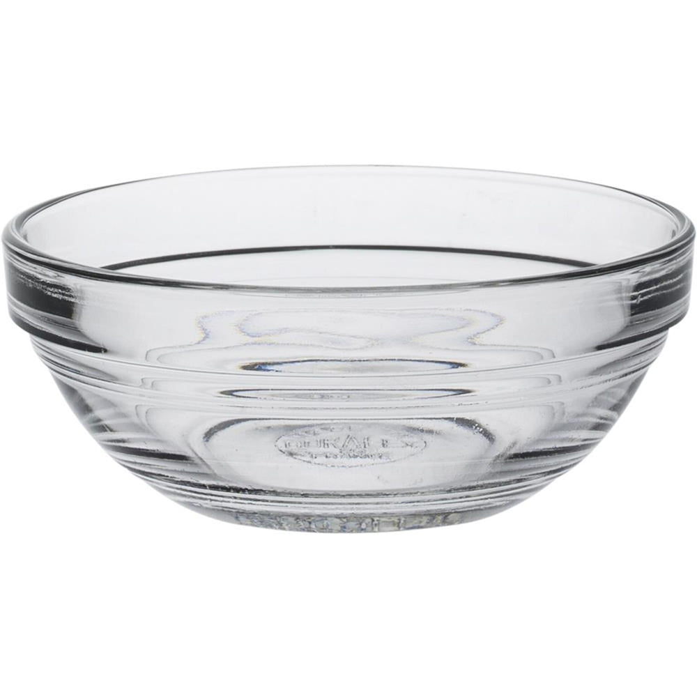 Duralex schaal lys stapelbaar rond hardglas 125ml 9cm 6 stuks