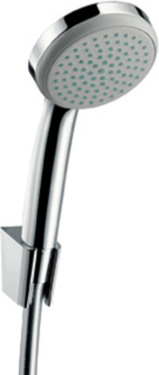 Hansgrohe croma 100 badset 1jet porter's met doucheslang 125 cm chroom