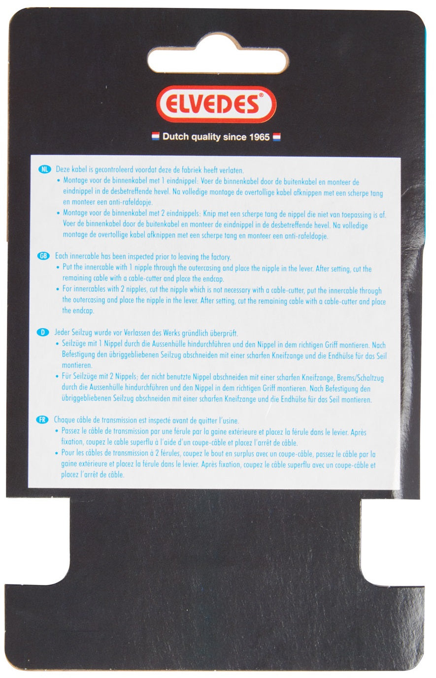 Maillon Elvedes intérieur 3000mm Shimano et SA vieil inox