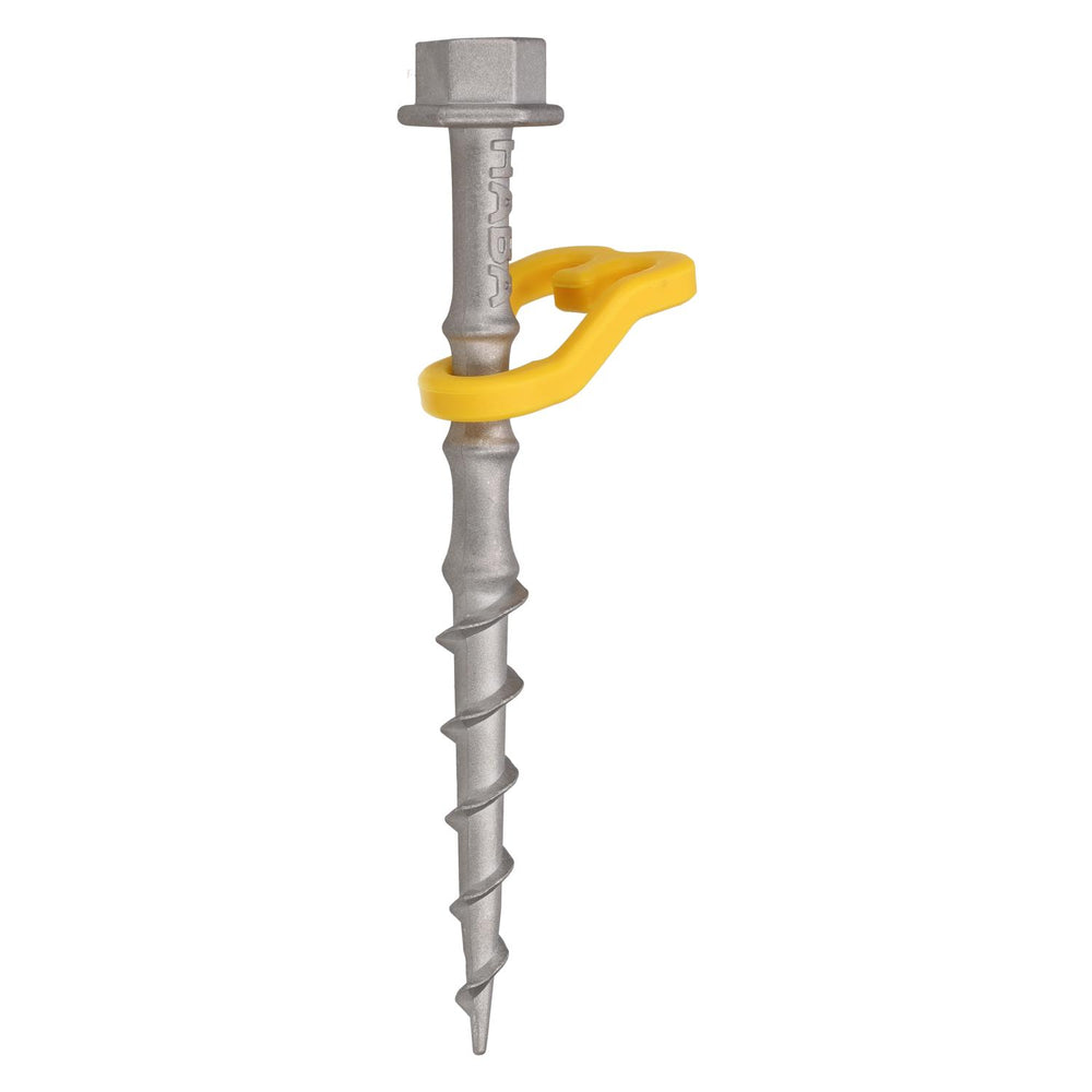 Alu-camp complete set schroefharingen 15cm (set van 8) - inclusief adapterstuk en moersleutel